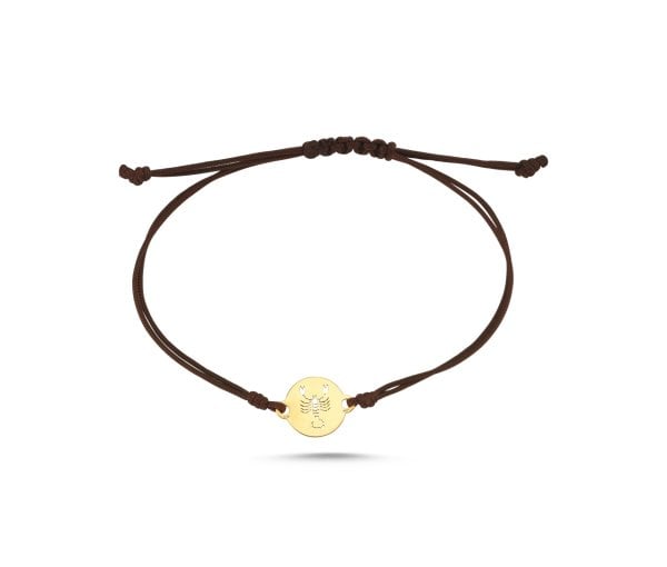 14 Ayar Altın İpli Bileklik