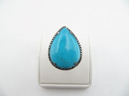 Pırlantalı Turquoise Yüzük
