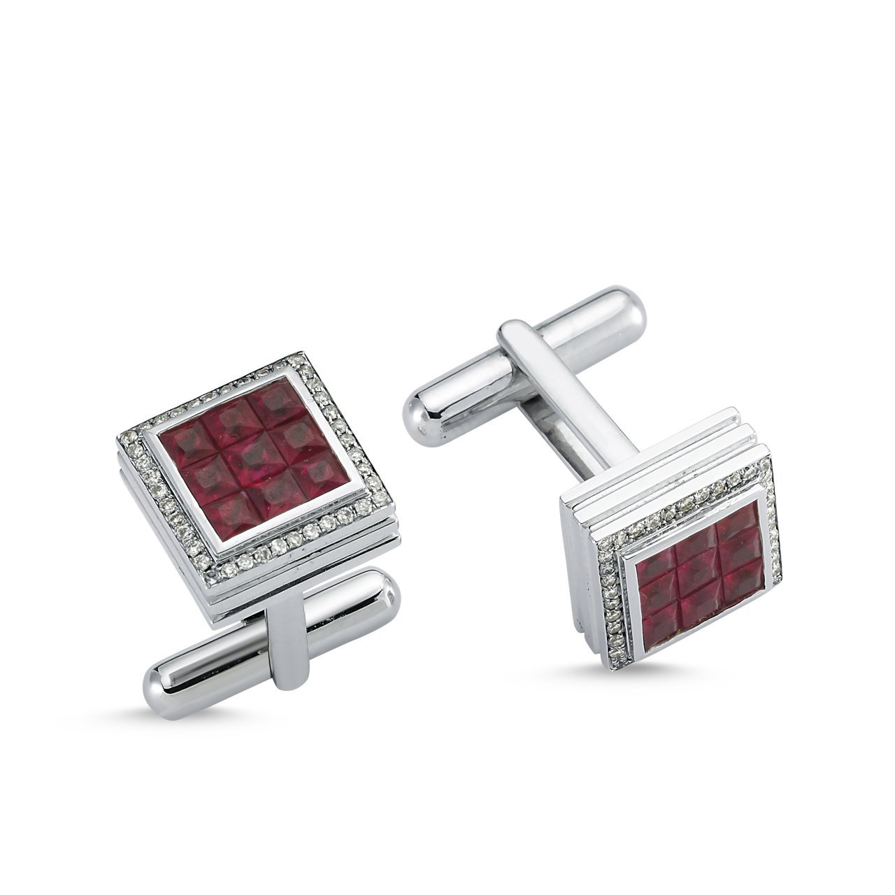 0.41 Karat Pırlantalı Kol Düğmesi